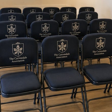 Customized folding chairs for schools, colleges and councils