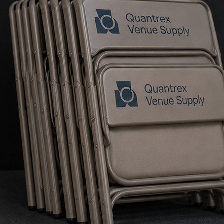 Promotional custom folding chairs with company logo